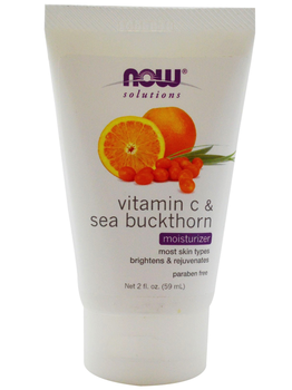 Now Foods NOW Vitamin C & Sea Buckthorn Moisturizer 59ml