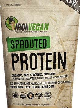Iron Vegan Iron Vegan Sprouted Protein Vanilla 1kg
