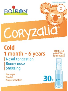 Boiron Boiron Childrens Coryzalia Cold 30 x 1 ml doses