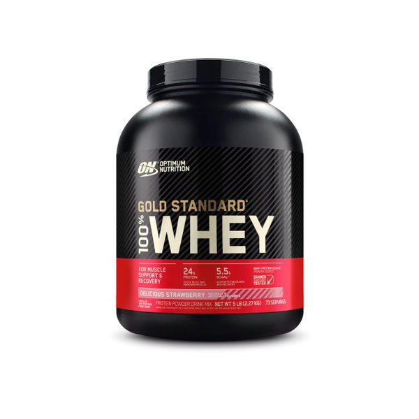 Optimum Nutrition ON Gold Standard 100% Whey Strawberry 5lb