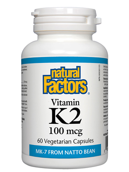 Natural Factors Natural Factors Vitamin K2 100 mcg 60 vcaps