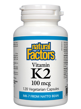 Natural Factors Natural Factors Vitamin K2 100mcg 120 caps