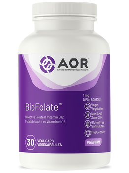 AOR AOR Biofolate 1 mg 30 vcaps