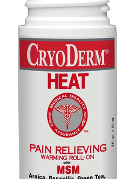 Cryoderm Cryoderm Heat Roll on 3oz