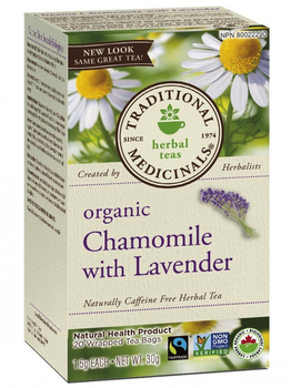Traditional Medicinals Traditional Medicinals Organic Chamomile w/Lavender 16 tea bags