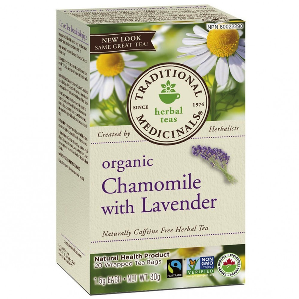 Traditional Medicinals Traditional Medicinals Organic Chamomile w/Lavender 16 tea bags