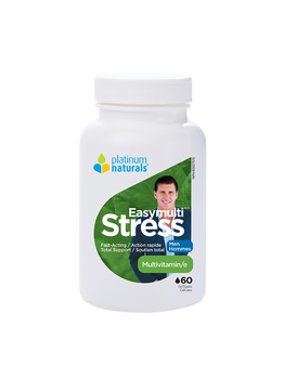 Platinum Naturals Platinum Naturals  Easymulti Stress for Men 60 softgels