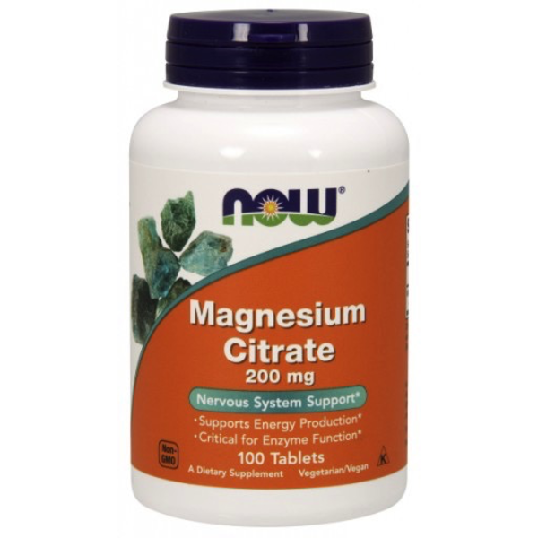 Now Foods NOW Magnesium Citrate 200mg 100 tabs