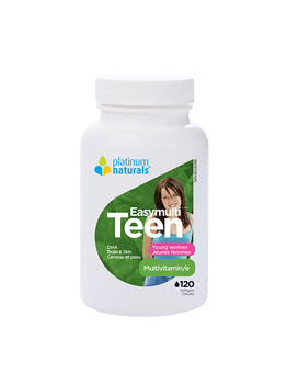Platinum Naturals Platinum Naturals Easymulti Teen for Young Women 120 softgels