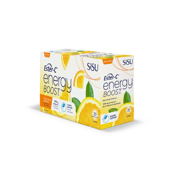 SISU SISU Ester-C Energy Boost 30 packs Orange