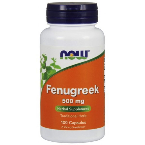 Now Foods NOW Fenugreek 500 mg 100 caps