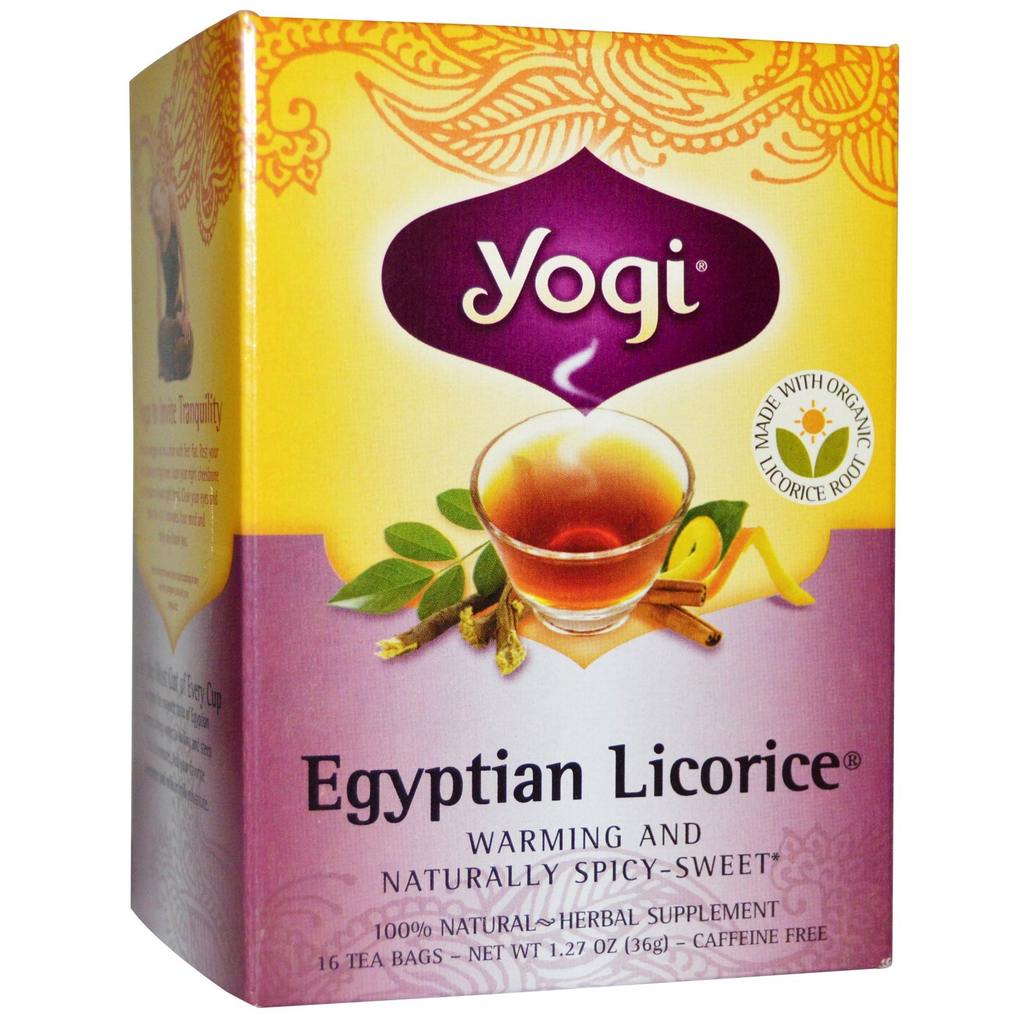 Yogi Yogi Egyptian Licorice 16 tea bags Vitamin King Sports