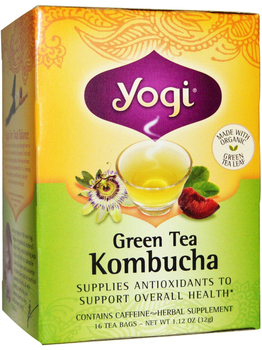 Yogi Tea Yogi Green Tea Kombucha 16 tea bags