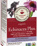 Traditional Medicinals Traditional Medicinals Organic Echinacea Plus Elderberry Tea 16 tea bags