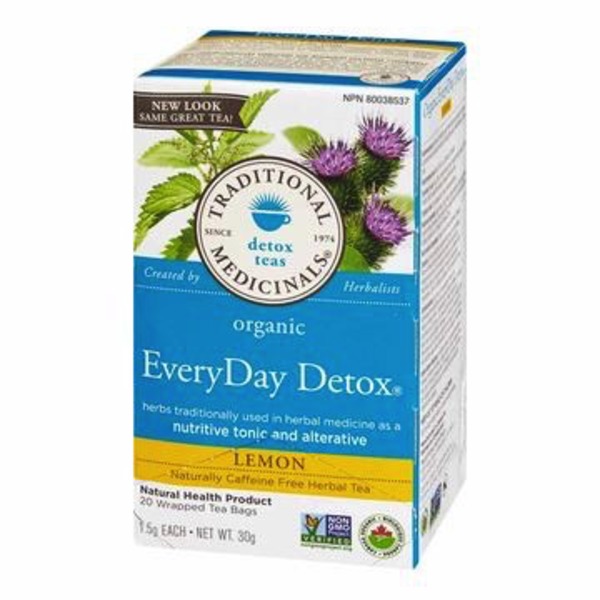 Traditional Medicinals Traditional Medicinals Organic Everyday Detox LEMON  16 tea bags