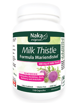 Naka Herbs Naka Milk Thistle Mariendistel Formula 110 caps