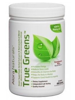 Alora Naturals Alora Naturals True Greens Pomegranate Berry 344g