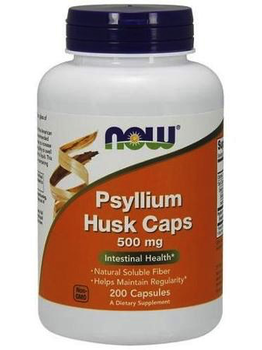 Now Foods NOW Psyllium Husk 500mg 200 caps
