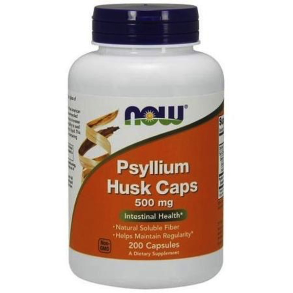 Now Foods NOW Psyllium Husk 500mg 200 caps
