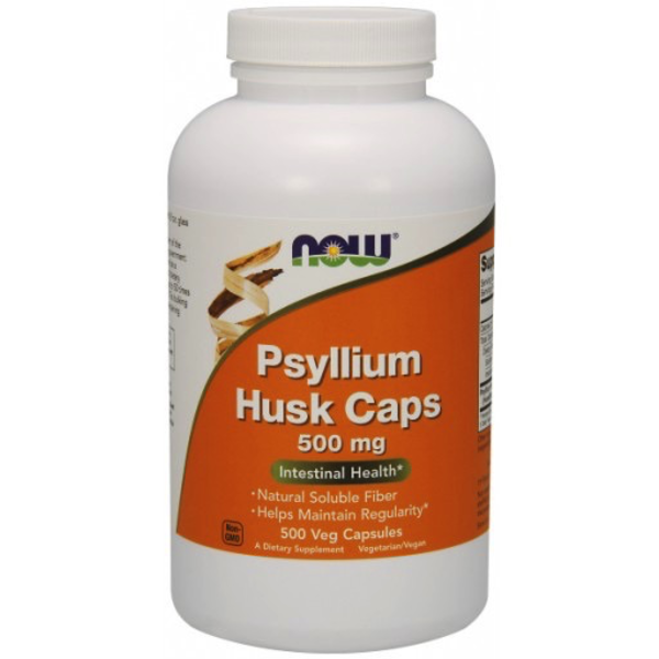 Now Foods NOW Psyllium Husk 500mg 500 vcaps