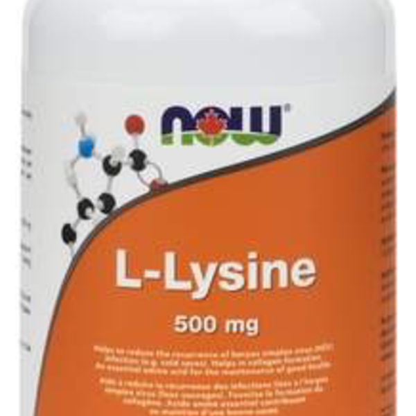 Now Foods NOW L-Lysine 500mg 250 tabs
