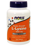 Now Foods NOW L-Lysine 1000mg Double Strength 100 tabs