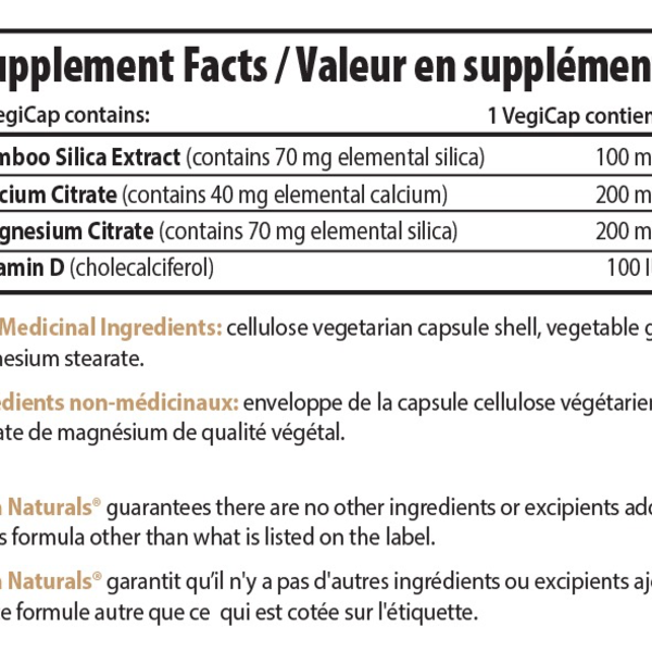 Alora Naturals Alora Naturals Bamboo Silica 90 vcaps