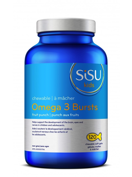 SISU SISU Kids Omega 3 Bursts 120 chewable softgels