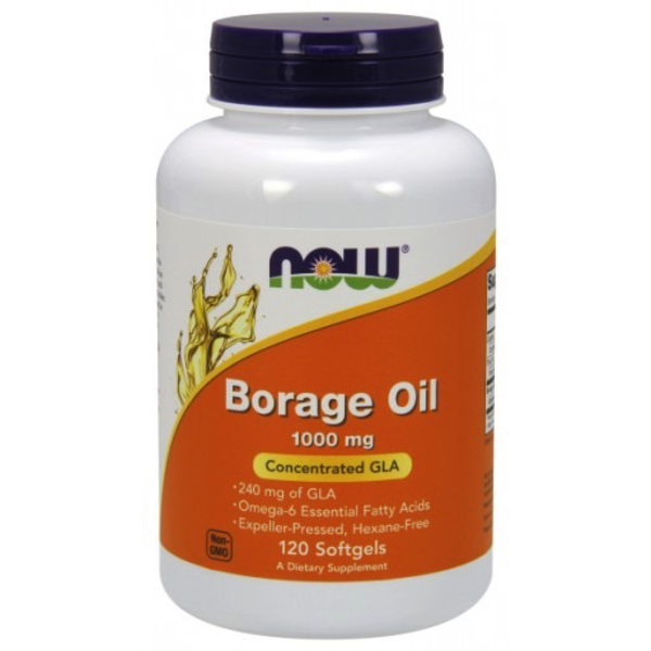 Now Foods NOW Borage Oil 1000mg 120 softgels