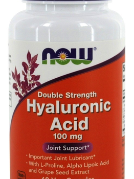 Now Foods NOW Hyaluronic Acid 100mg 60 vcaps
