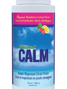 Natural Calm Natural Calm Magnesium Raspberry-Lemon 452g
