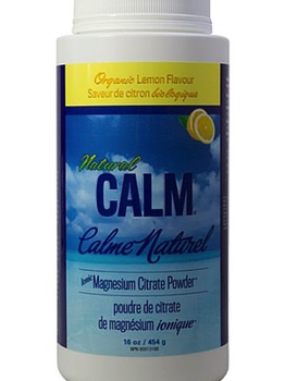 Natural Calm Natural Calm Magnesium Lemon 452g