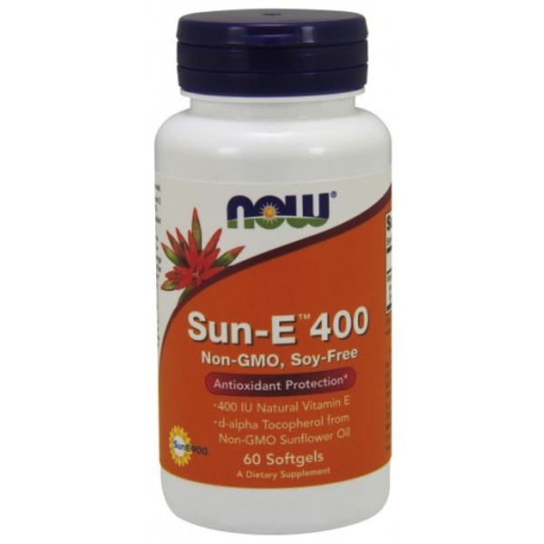 Now Foods NOW Sun-E 400 IU 60 softgels
