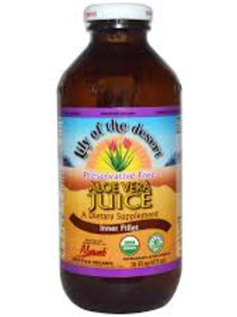 Lily of the Desert Lily of the Desert Organic Preservative Free Inner Fillet Aloe Vera Juice 473ml