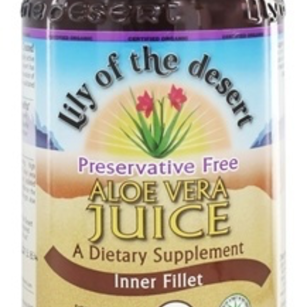 Lily of the Desert Lily of the Desert Org Pres Free  Inner Fillet Aloe Vera Juice 946ml