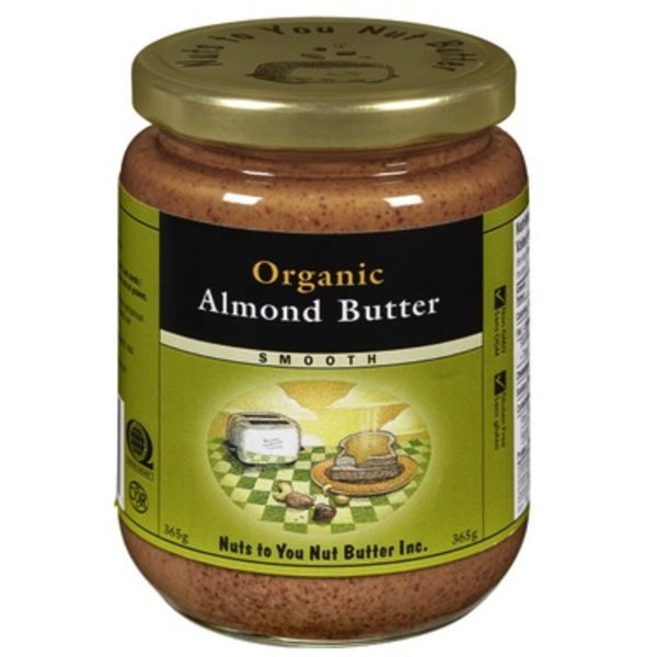 Nuts to You Organic Almond Butter Smooth 250 g