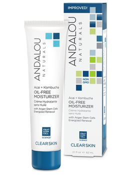 Andalou Naturals Andalou Clear Skin Acai + Kombucha Oil-Free Moisturizer 62ml
