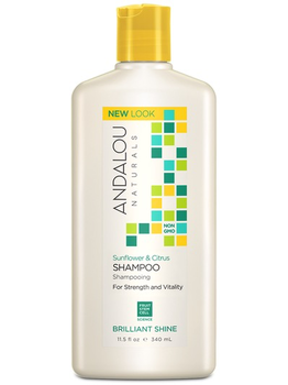 Andalou Naturals Andalou Sunflower Citrus Shine Shampoo 340ml