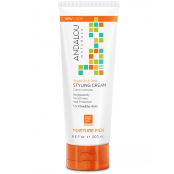 Andalou Naturals Andalou Argan Oil & Shea Styling Cream 200ml