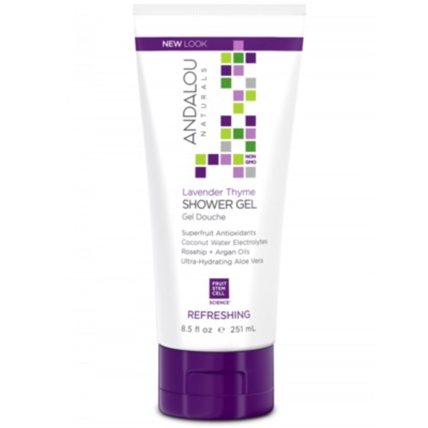 Andalou Naturals Andalou Shower Gel Refreshing Lavender Thyme 251ml