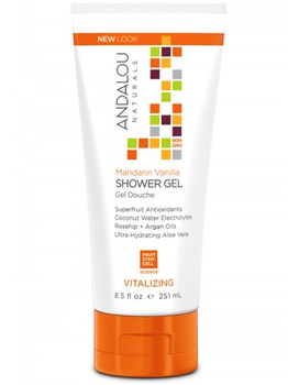 Andalou Naturals Andalou Shower Gel Vitalizing Mandarin Vanilla 251ml