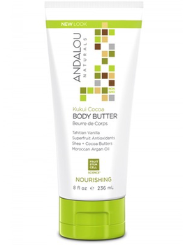 Andalou Naturals Andalou Body Butter Nourishing Kukui Cocoa 236ml