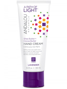 Andalou Naturals Andalou Hand Cream Lavender Shea + Cocoa Butter 100ml