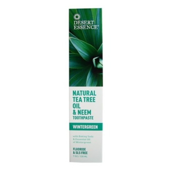 Desert Essence Desert Essence Tea Tree Oil Toothpaste with Neem 176g