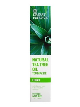 Desert Essence Desert Essence Tea Tree Oil Toothpaste with Fennel 176g