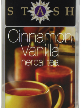 Stash Tea Stash Cinnamon Vanilla Herbal Tea 18 bags