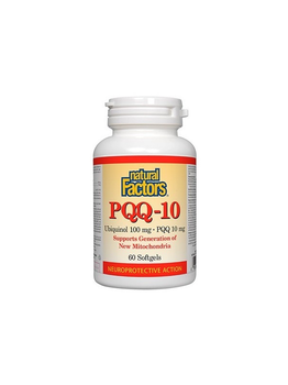 Natural Factors Natural Factors PQQ-10 (PQQ 20 mg CoEnzyme Q10 200 mg) 60 softgels