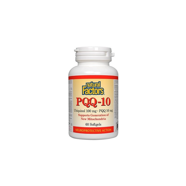 Natural Factors Natural Factors PQQ-10 (PQQ 20 mg CoEnzyme Q10 200 mg) 60 softgels