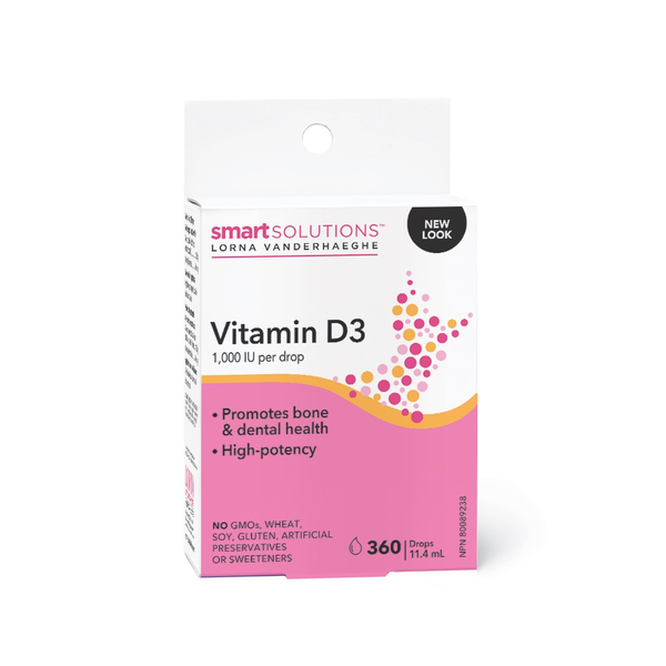 Smart Solutions Smart Solutions Vitamin D 360 Droplets 11.4ml