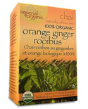 Uncle Lee’s Tea Uncle Lee’s Organic Orange Ginger Rooibus Chai Tea 18 bags